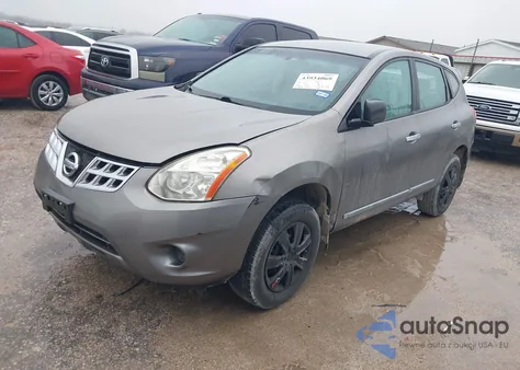 2013 Nissan Rogue S из США, поврежденный, VIN JN8AS5MT2DW552316